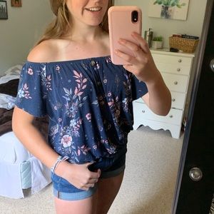 off the shoulder top